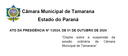 ATO DA PRESIDÊNCIA Nº 1/2024 ATO DA PRESIDÊNCIA Nº 1/2024