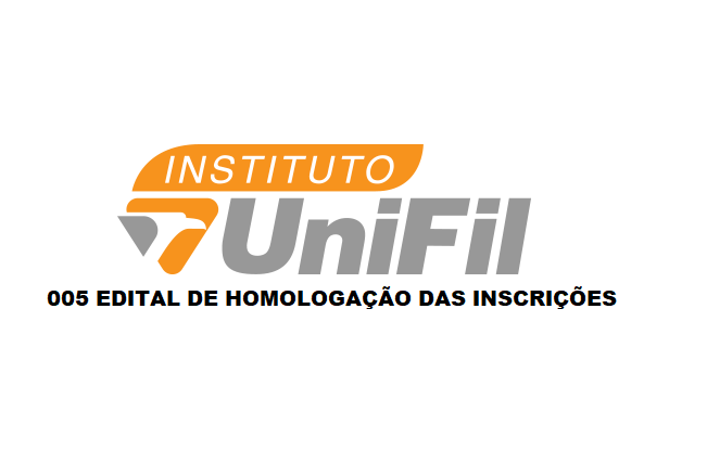 EDITAL DE HOMOLOGAÇÃO DAS INSCRIÇÕES