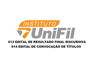 EDITAL DE RESULTADO FINAL DISCURSIVA E EDITAL DE CONVOCAÇÃO DE TÍTULOS